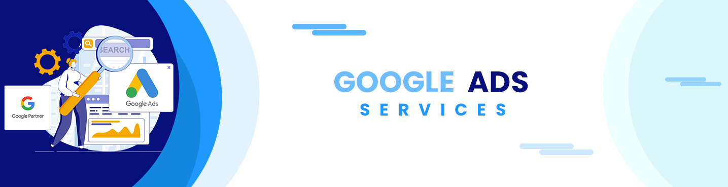 Google ads services banner