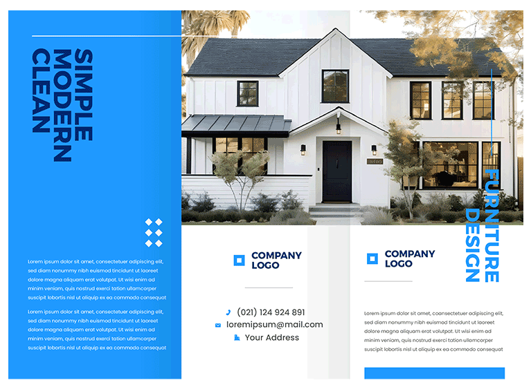 Real Estate Brochure Flyers Design