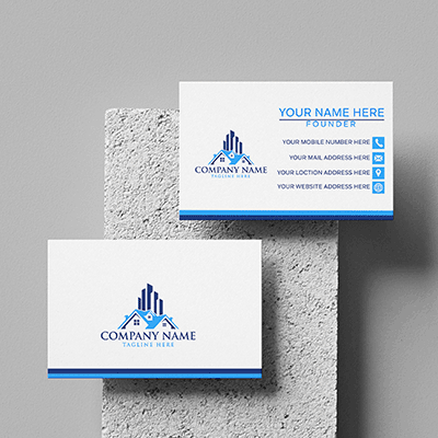 Real Estate Business Card Design